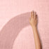 Waschbarer Teppich mit Anti-Rutsch | Flauschiger Flachflor für Badezimmer, Kinderzimmer oder Flur Läufer | Rosa
